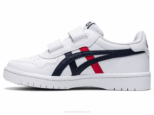 école maternelle au japon blanc/rouge classique Asics L6N0K4559
