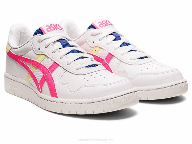 école primaire du japon blanc/rose vif Asics L6N0K4415