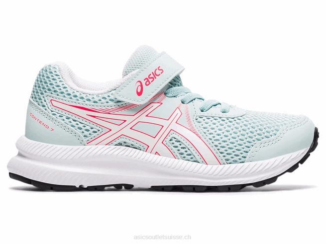 contester 7 préscolaire ange aqua/blanc Asics L6N0K4546
