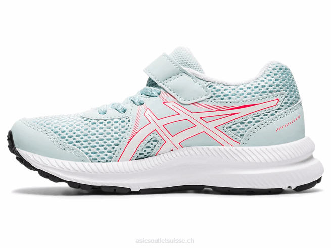 contester 7 préscolaire ange aqua/blanc Asics L6N0K4546