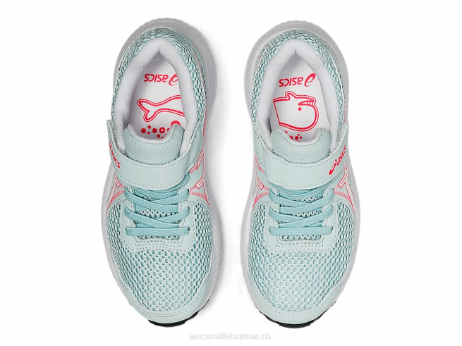 contester 7 préscolaire ange aqua/blanc Asics L6N0K4546