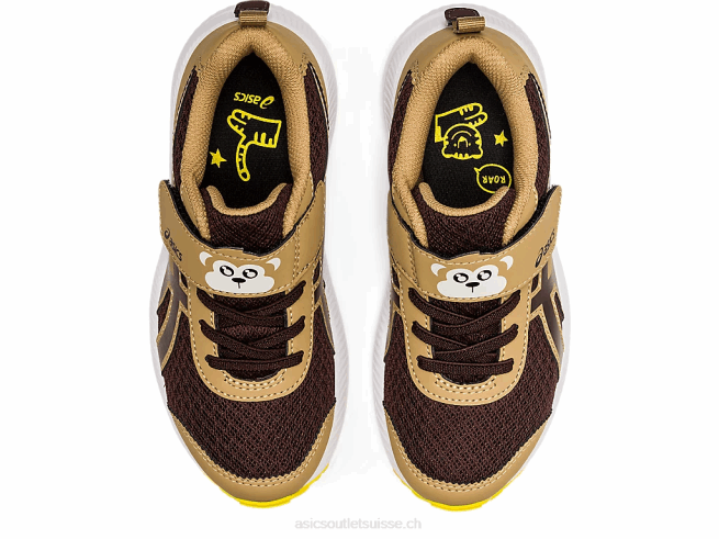 contester 7 préscolaire café/café Asics L6N0K4482