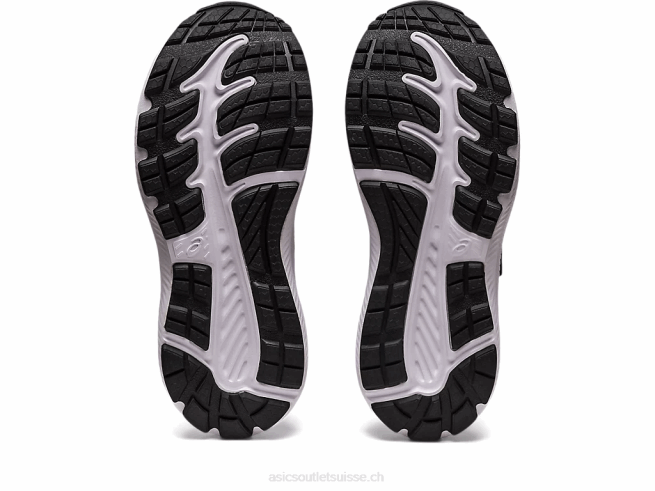 contester 8 préscolaire noir/zeste de citron vert Asics L6N0K4243