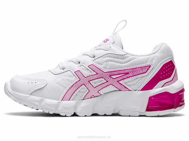 gel-quantum 90 3 préscolaire rave blanc/rose Asics L6N0K4514