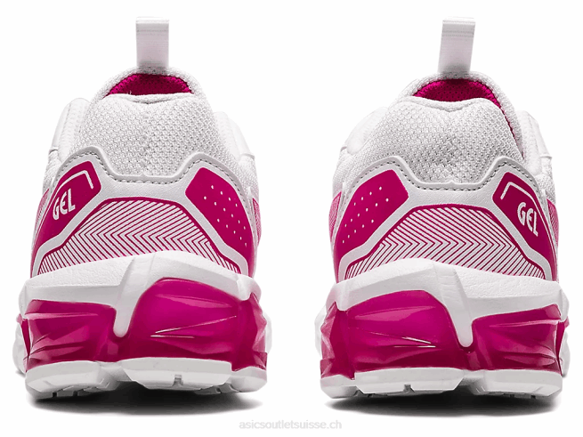 gel-quantum 90 3 préscolaire rave blanc/rose Asics L6N0K4514