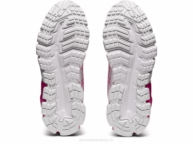gel-quantum 90 3 préscolaire rave blanc/rose Asics L6N0K4514