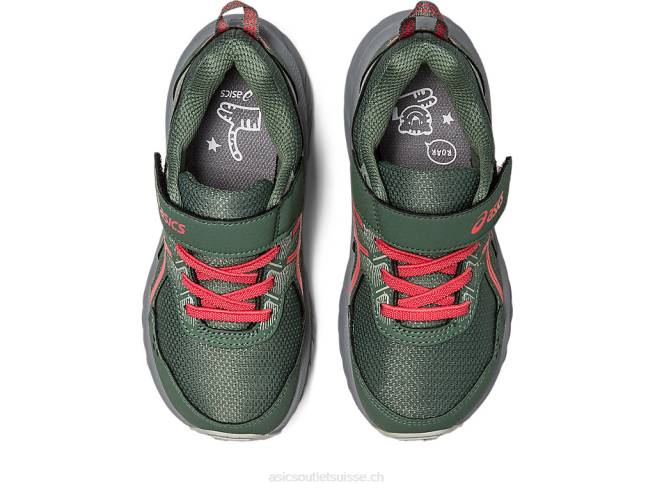 gel-venture 9 préscolaire lierre/papaye Asics L6N0K4223