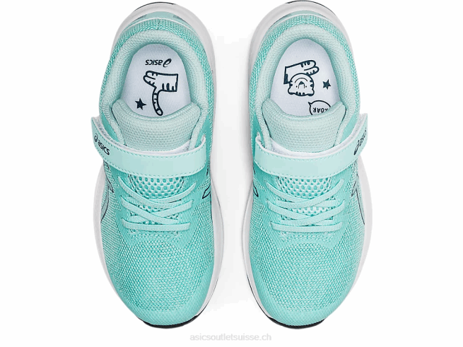 gt-1000 11 préscolaire bleu clair/bleu mako Asics L6N0K4453