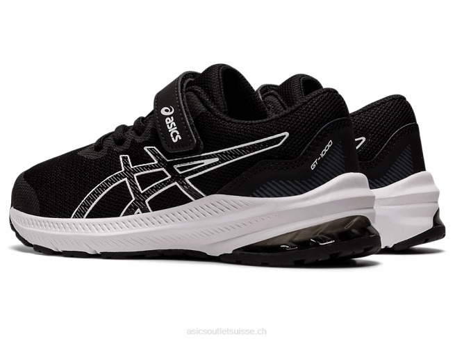 gt-1000 11 préscolaire noir blanc Asics L6N0K4401