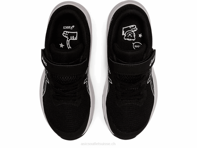 gt-1000 11 préscolaire noir blanc Asics L6N0K4401
