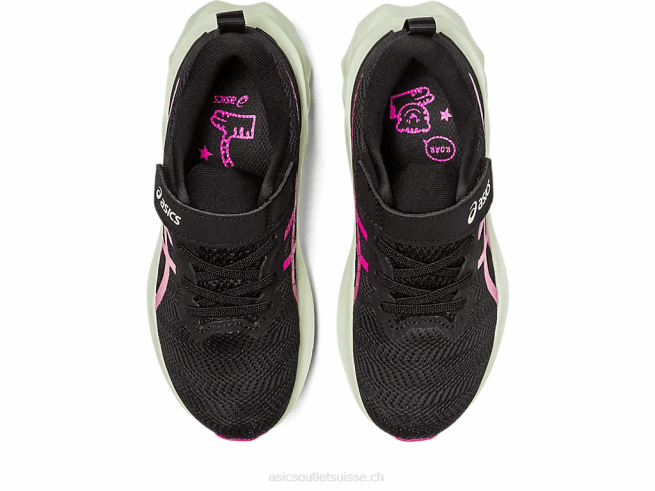 novablast 2 préscolaire punch noir/aux fruits Asics L6N0K4225