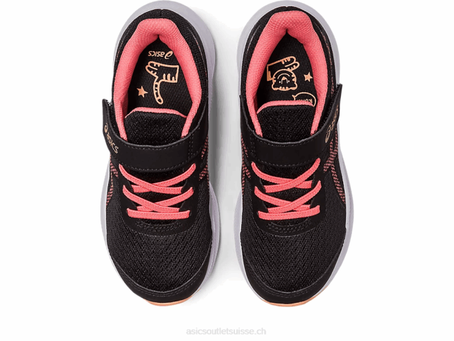 patriote 13 préscolaire noir/papaye Asics L6N0K4305