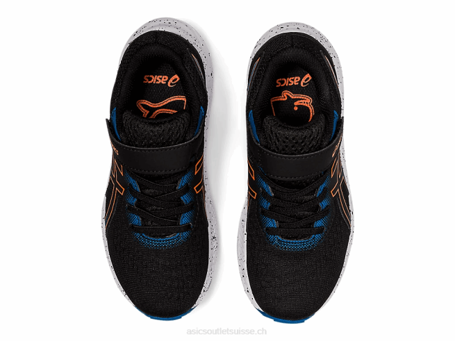 pré exciter 8 préscolaire noir/orange souci Asics L6N0K4532