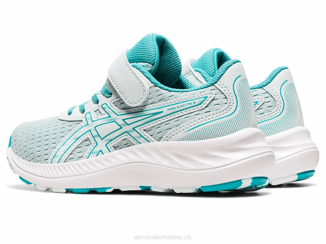 pré exciter 9 préscolaire mer apaisante/verre de mer Asics L6N0K4419