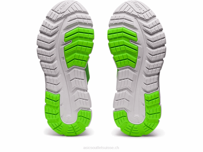 quantum lyte slip-on préscolaire gecko illusion bleu/vert Asics L6N0K4437