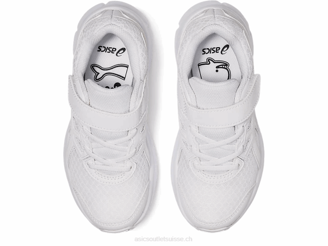 secousse 3 préscolaire blanc Asics L6N0K4522