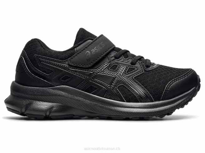 secousse 3 préscolaire noir Asics L6N0K4524