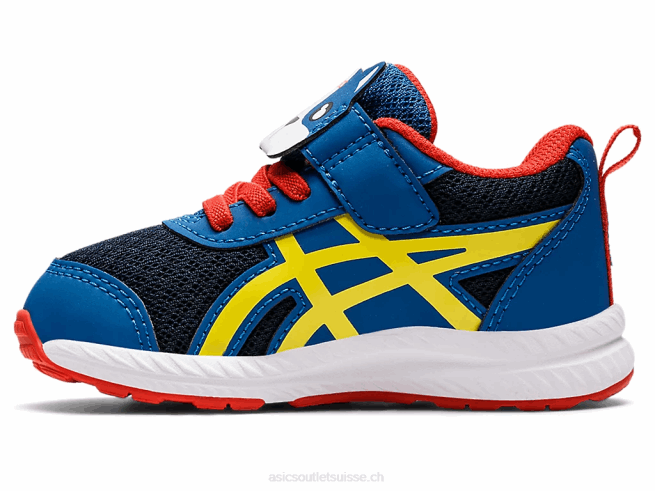 Contient 7 taille enfant en bas âge Lake Drive/jaune vif Asics L6N0K4475