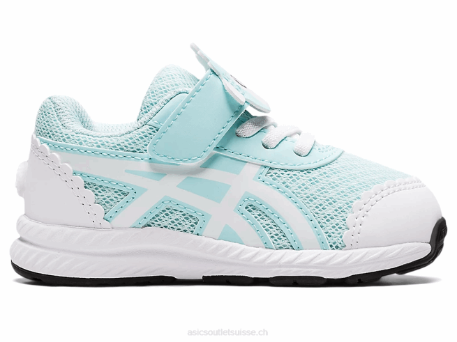 Contient 7 taille enfant en bas âge bleu clair/blanc Asics L6N0K4470
