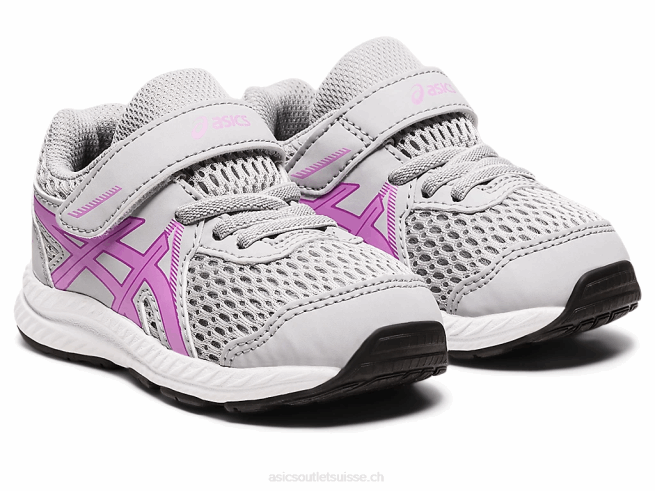 Contient 7 taille enfant en bas âge gris piémont/lumière lavande Asics L6N0K4387