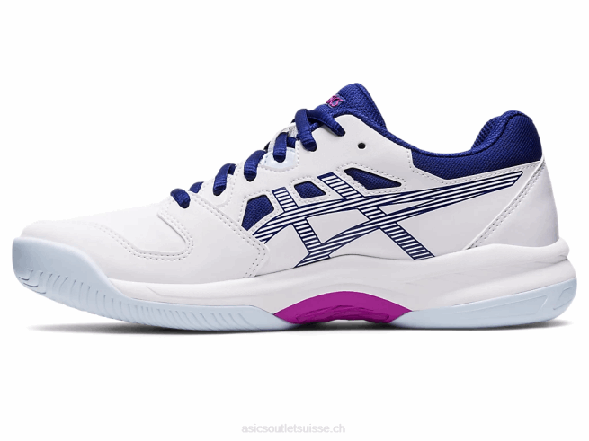 gel-renma blanc/bleu de plongée Asics L6N0K3096