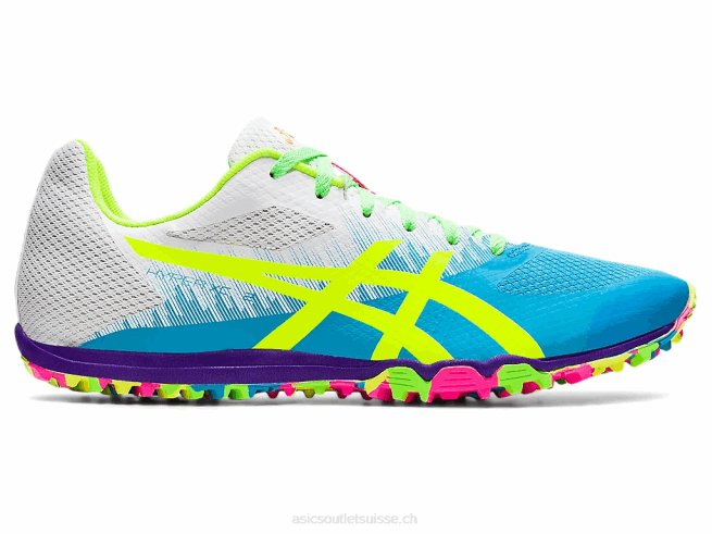 hyper xc 2 aqua numérique/jaune de sécurité Asics L6N0K1665