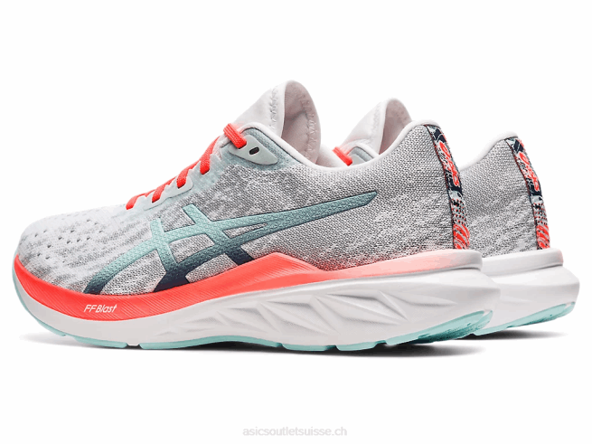 Dynablast 2 blanc/bleu tonnerre Asics L6N0K3742