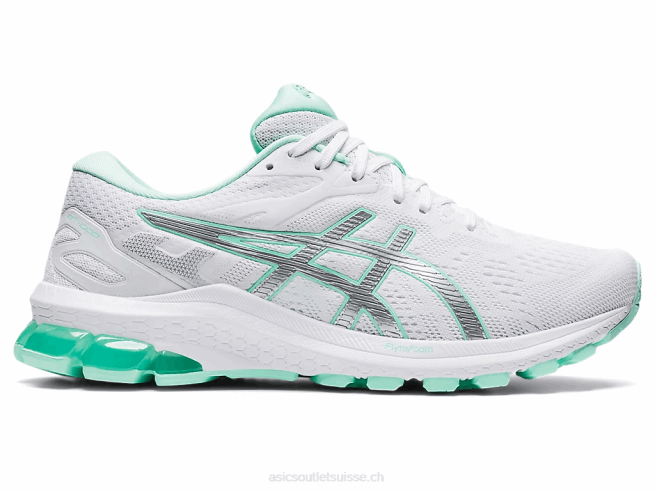 GT-1000 10 blanc/argent pur Asics L6N0K3896