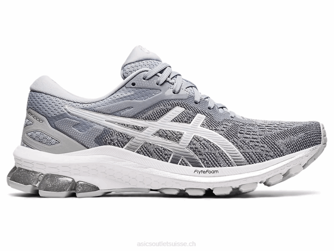 GT-1000 10 gris piémont/argent pur Asics L6N0K3988
