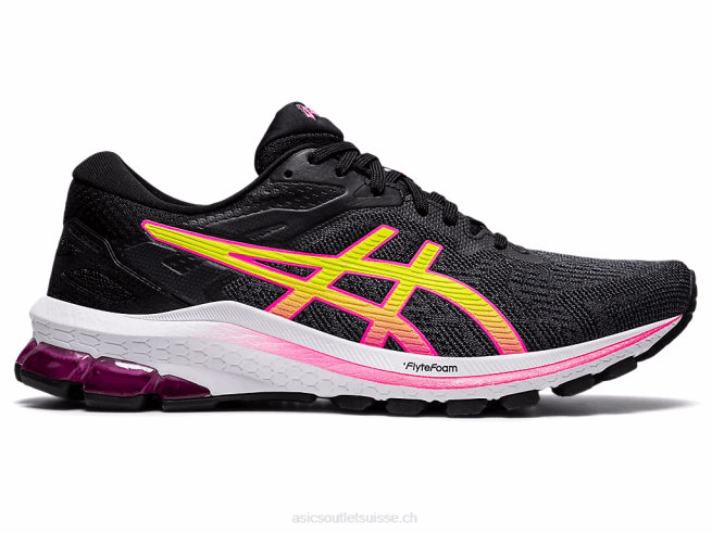GT-1000 10 noir/rose vif Asics L6N0K3997