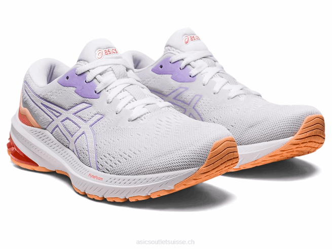 GT-1000 11 blanc/violet numérique Asics L6N0K2429