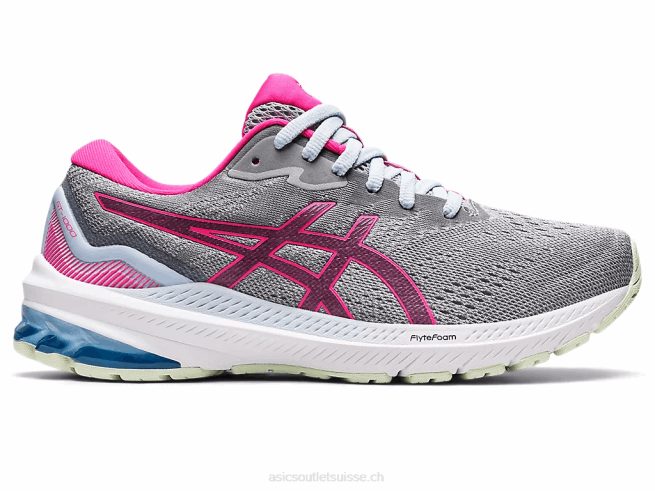 GT-1000 11 gris piémont/rose glo Asics L6N0K2614