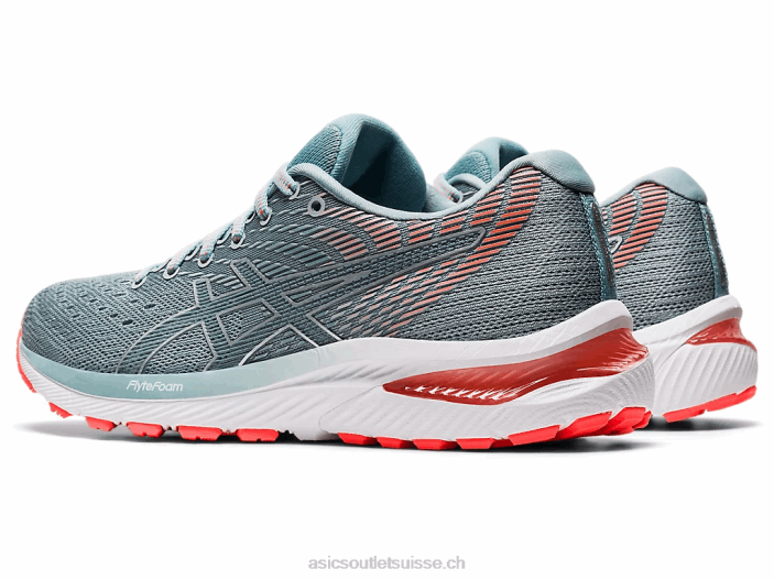L6N0K4168 gris piedmont/acier clair Asics gel-cumulus 22