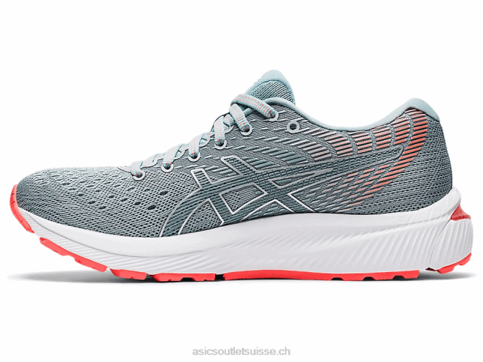 L6N0K4168 gris piedmont/acier clair Asics gel-cumulus 22