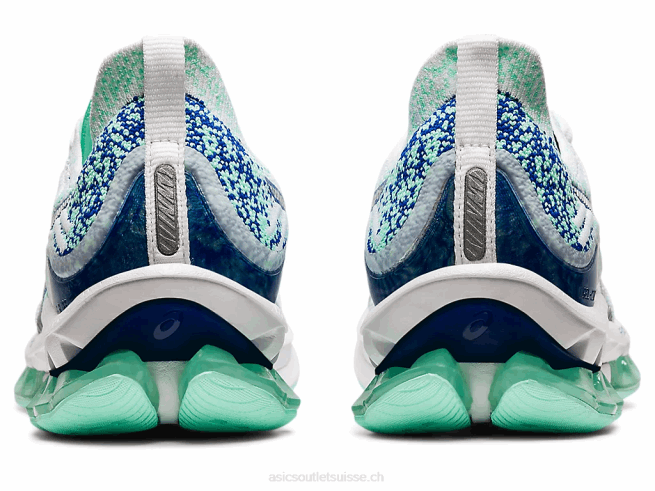 explosion de gel-kinsei blanc/argent pur Asics L6N0K3679