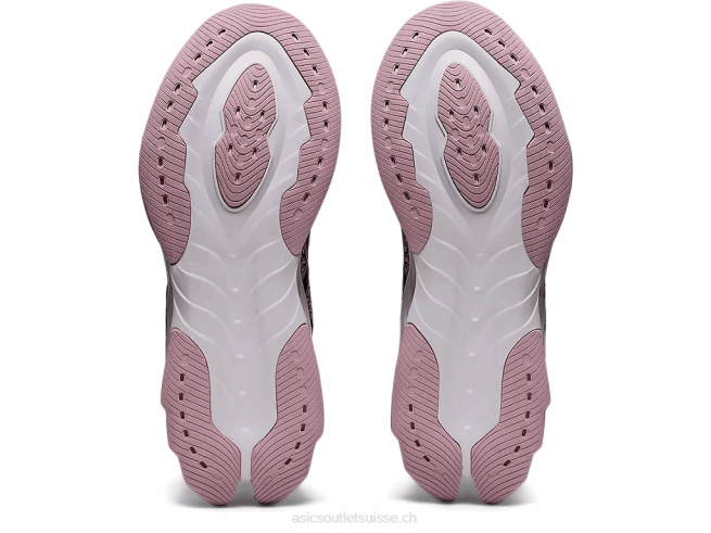 explosion de gel-kinsei prune foncé/rose à peine Asics L6N0K3607