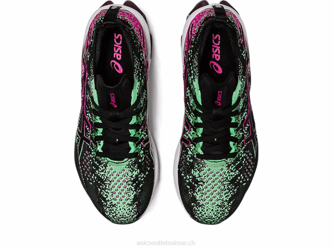 explosion de gel-kinsei rave noir/rose Asics L6N0K2581