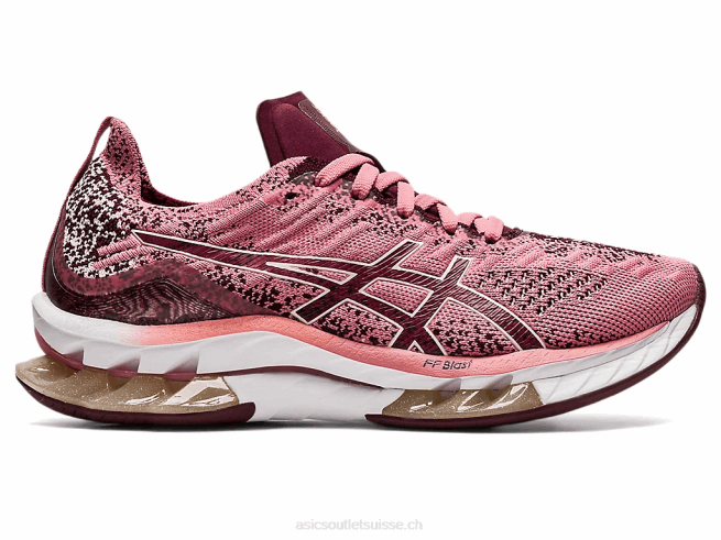 explosion de gel-kinsei rose fumé/mars profond Asics L6N0K3680