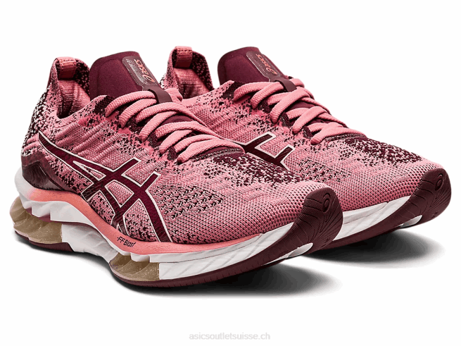 explosion de gel-kinsei rose fumé/mars profond Asics L6N0K3680