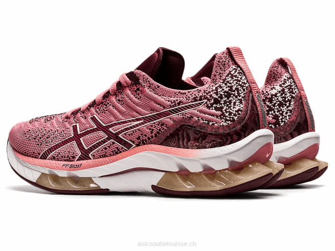 explosion de gel-kinsei rose fumé/mars profond Asics L6N0K3680