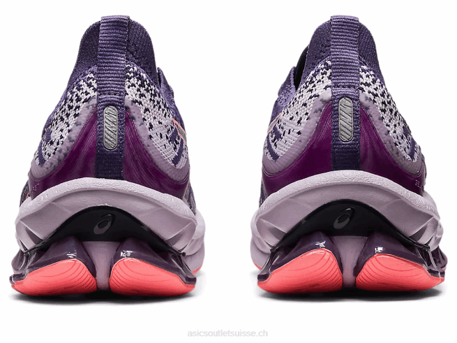 explosion de gel-kinsei violet poussiéreux/papaye Asics L6N0K2419