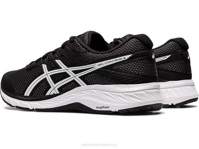 gel-content 6 torsion gris graphite/blanc Asics L6N0K2584