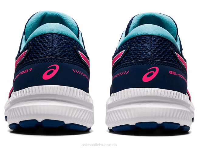 gel-content 7 bleu nuit/rose vif Asics L6N0K3695