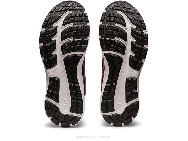 gel-content 8 de large bleu indigo/papaye Asics L6N0K2455