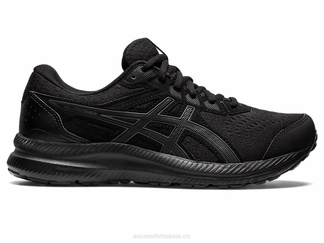 gel-content 8 noir/gris porteur Asics L6N0K2681