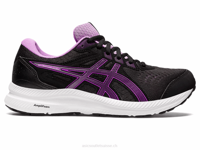 gel-content 8 orchidée noire Asics L6N0K2683