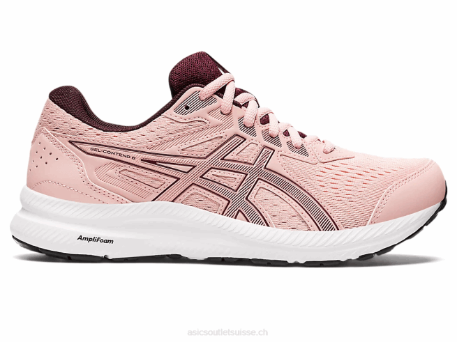 gel-content 8 rose givré/mars profond Asics L6N0K2677