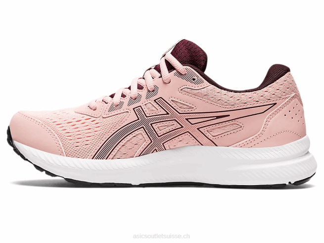 gel-content 8 rose givré/mars profond Asics L6N0K2677