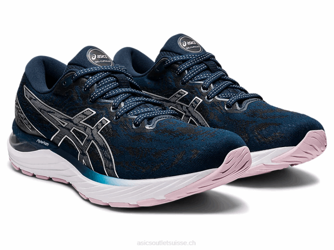 gel-cumulus 23 bleu français/argent pur Asics L6N0K3357