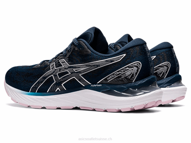 gel-cumulus 23 bleu français/argent pur Asics L6N0K3357